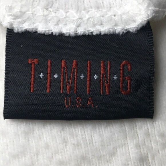 Women's Vintage White Classy Cottage Short Sleeve Knit Turtleneck Top / Small - Picture 5 of 5